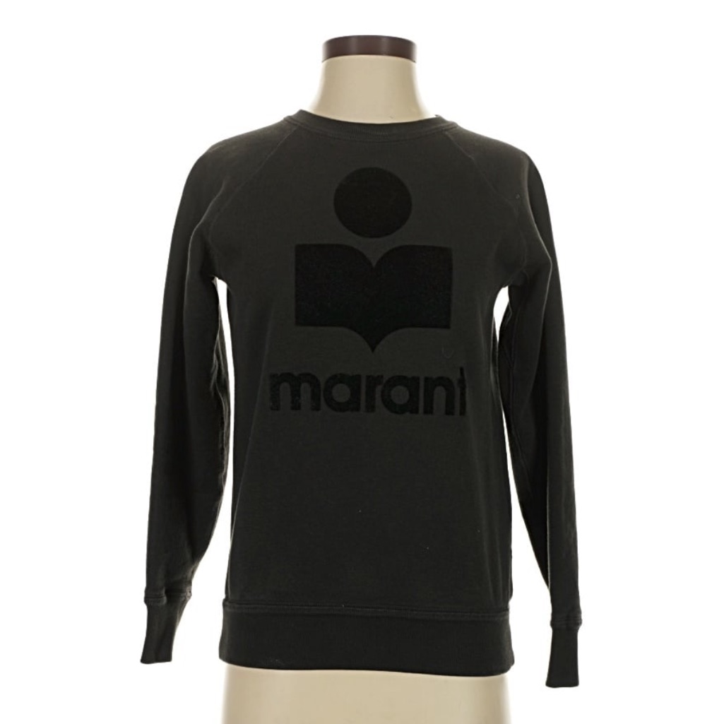Isabel Marant Toile Black Logo Sweatshirt